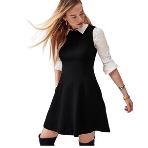 NWT SPANX Perfect Fit & Flare Classic Black Dress size XS​​​​​​